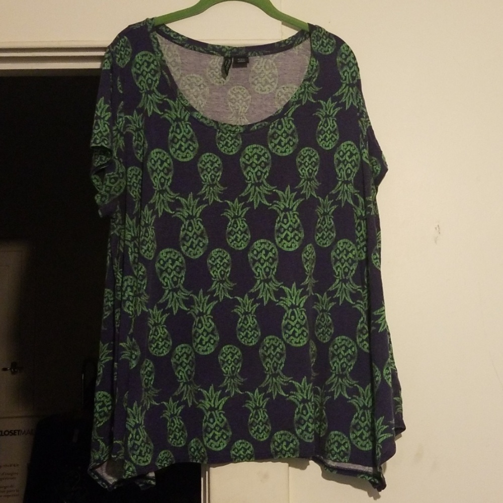 Cotton Scoop neck top